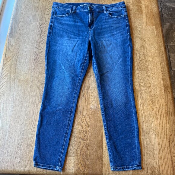 American Eagle Flap Pocket Jeggings Size 16 Short - Picture 2 of 10